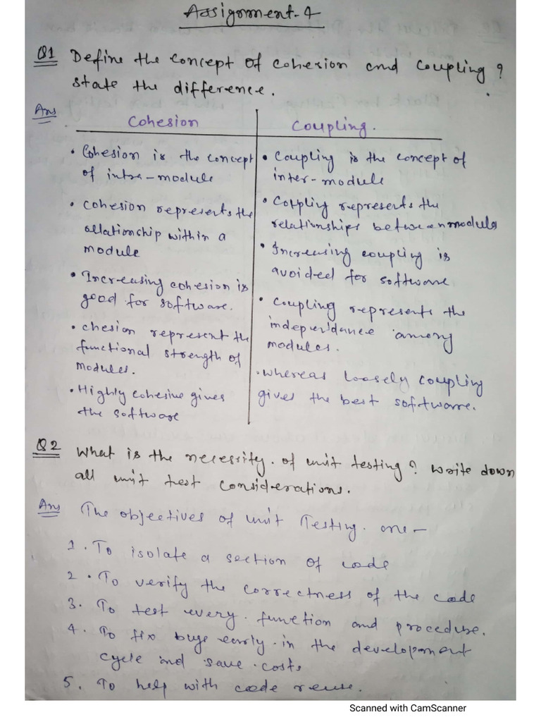 Software Engineering Assign 4_1 | PDF