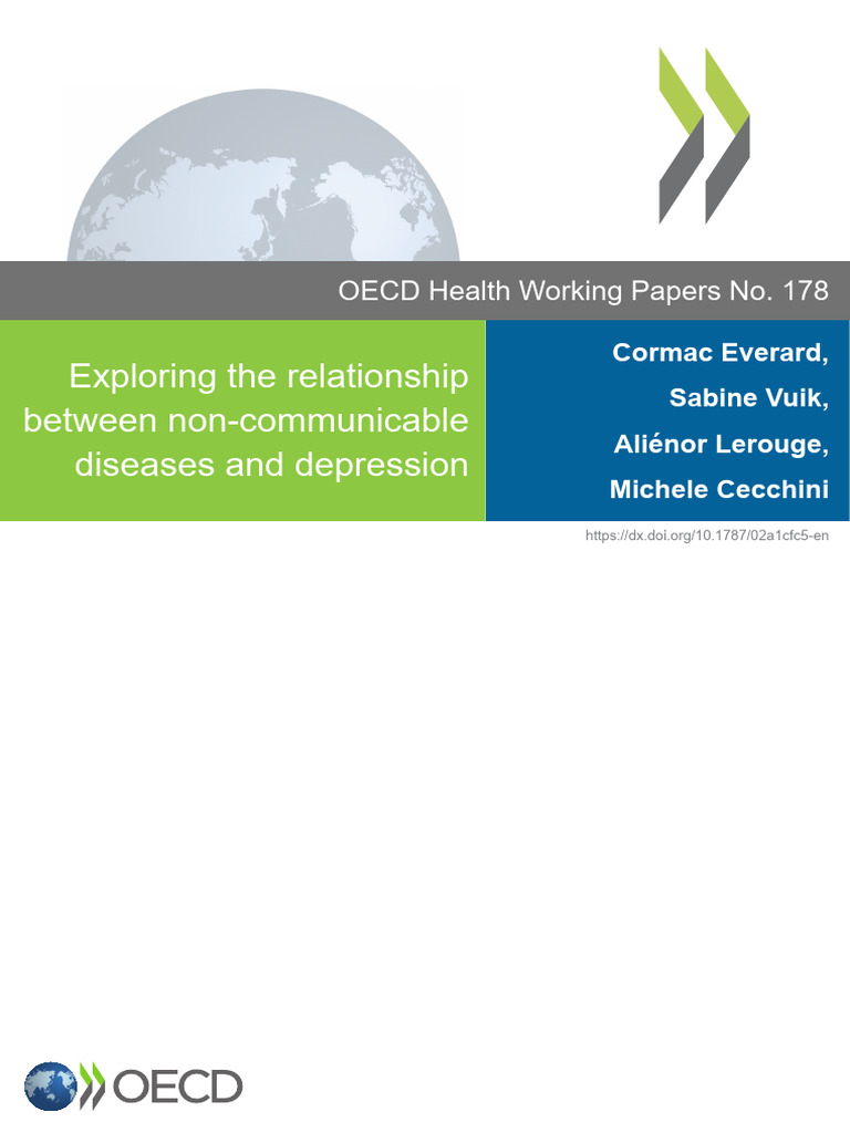 Non-Communicable Diseases and Depression | PDF | Non Communicable ...