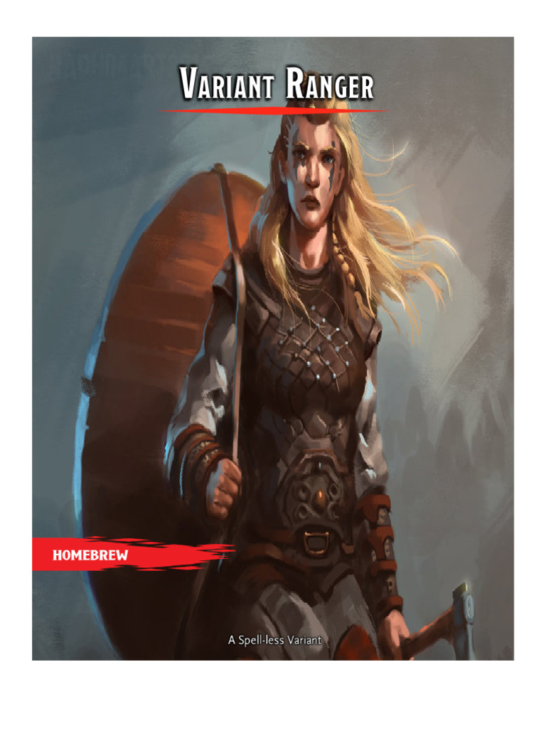 Ranger Class Features and Abilities | PDF | Fantasy Role Playing Games ...