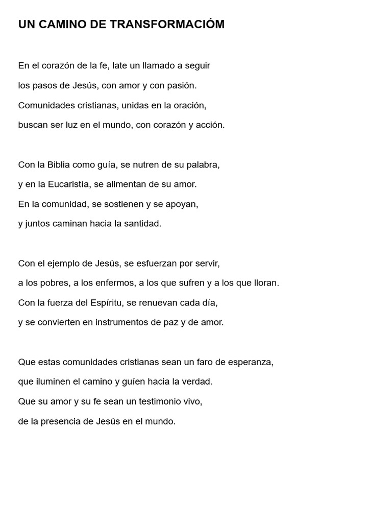 Un Camino de Transformación 20251016 151024 0000 | PDF