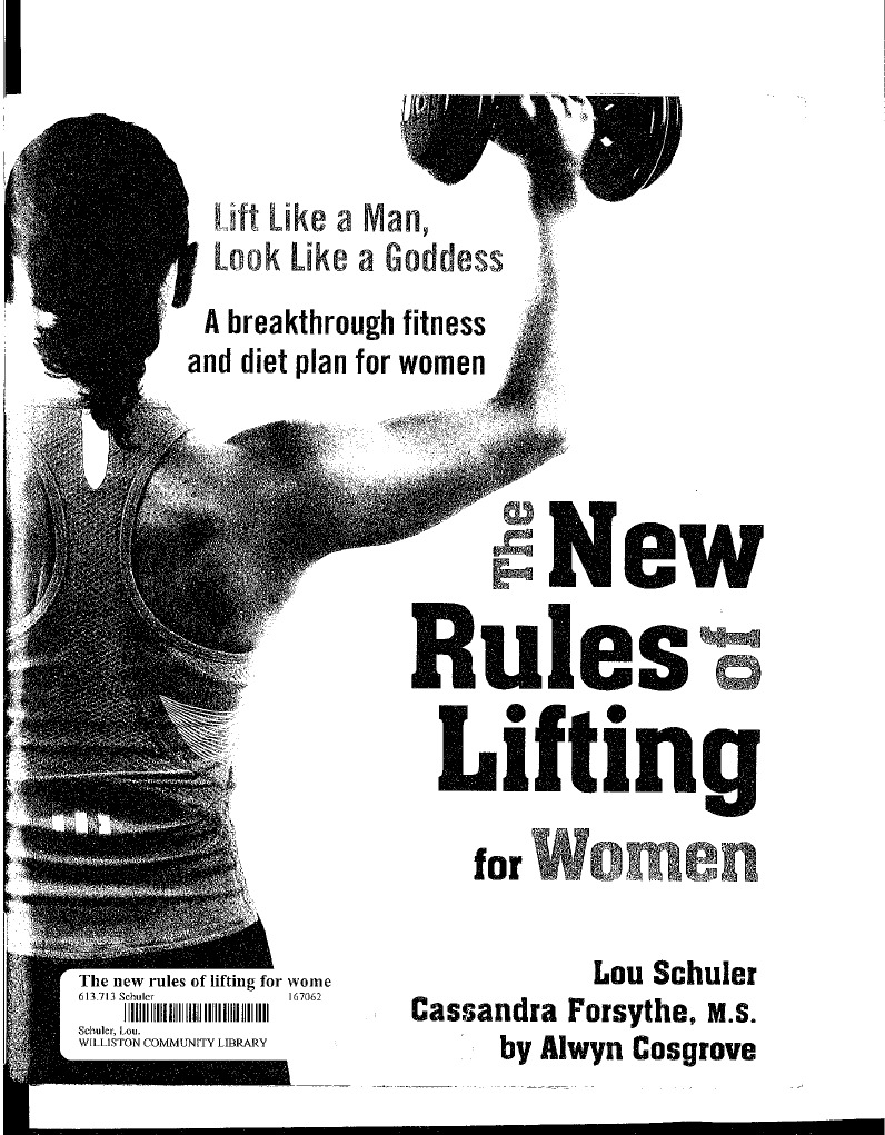 The New Rules of Lifting For WomenSchuler Et Al PDF