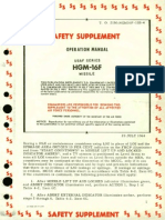 21M-HGM-16F-1 Atlas ICBM Technical Operation Manual (Unclassified) 1964