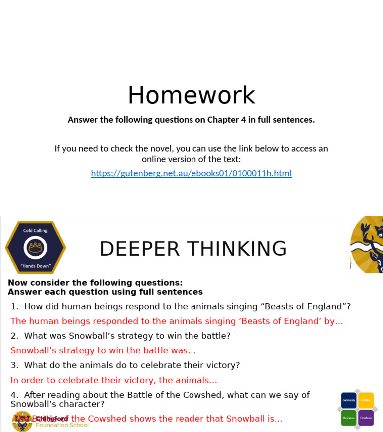 Homework - Chapter 4 | PDF