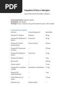 Bula do Cronobê Complex | PDF | Vitamina B12 | Vitamina