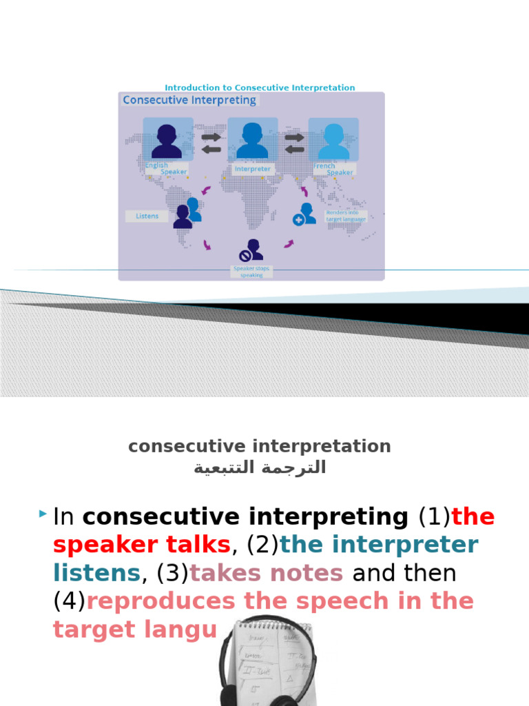 Guide to Consecutive Interpretation | PDF | Language Interpretation | Verb