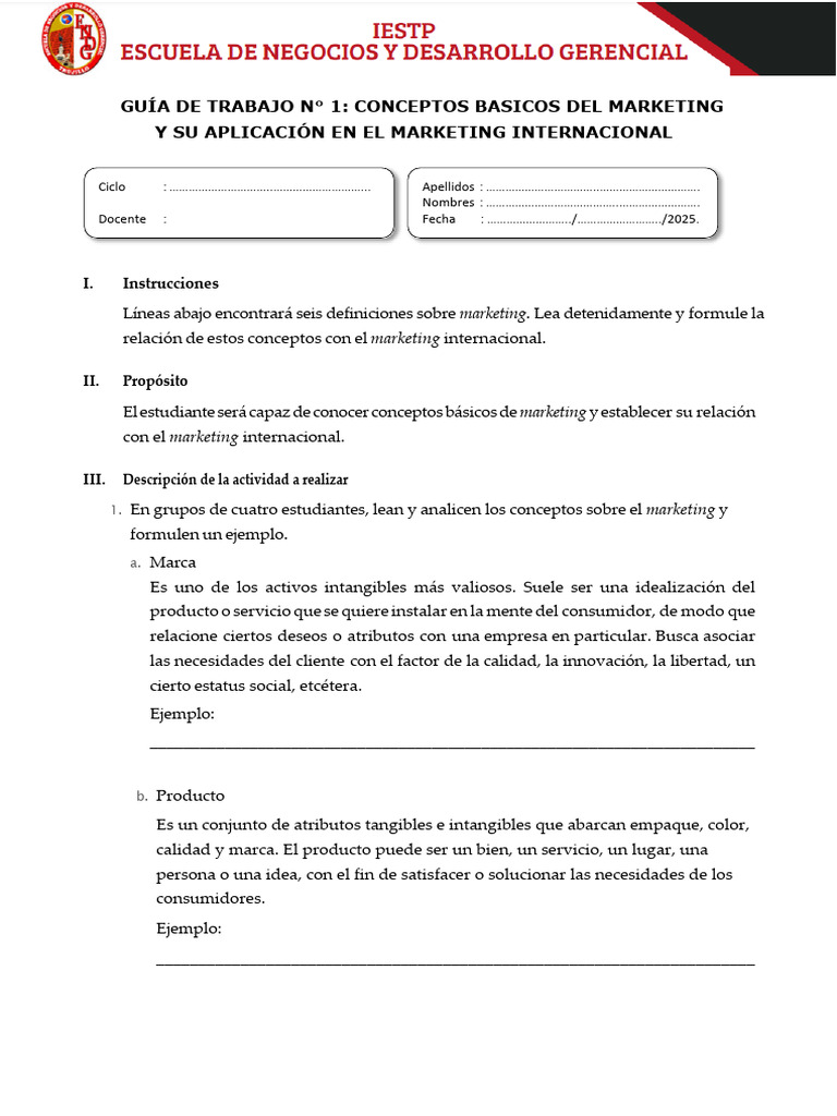 Conceptos Basicos de Marketing | PDF | Marketing | Producto (Negocio)