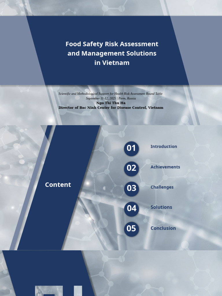 Food Safety Management in Bac Giang | PDF | Pollution | Food Safety