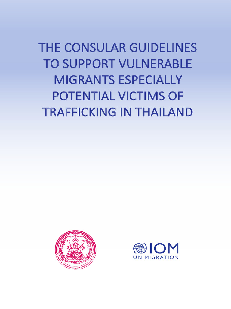 Consular Guidelines for Migrant Support | PDF | Human Trafficking ...