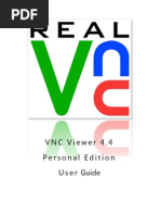 VNC Viewer 4.4 Personal Edition User Guide