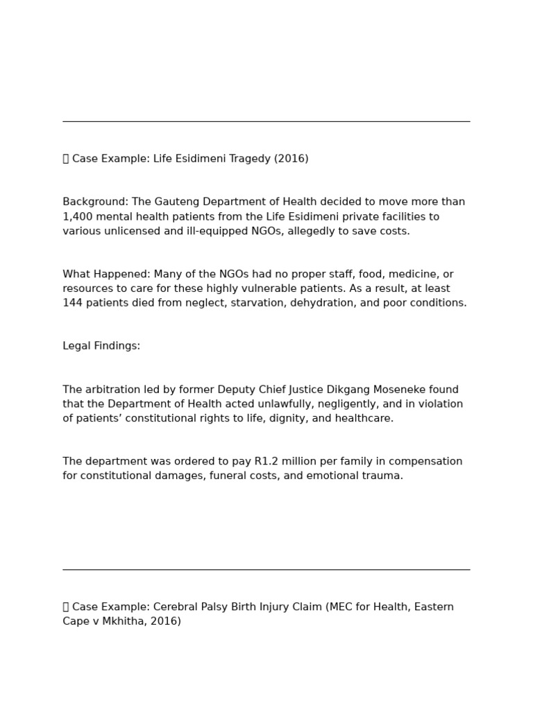 Examples Law n6 | PDF