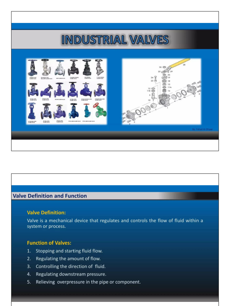 Industrial Valves | PDF
