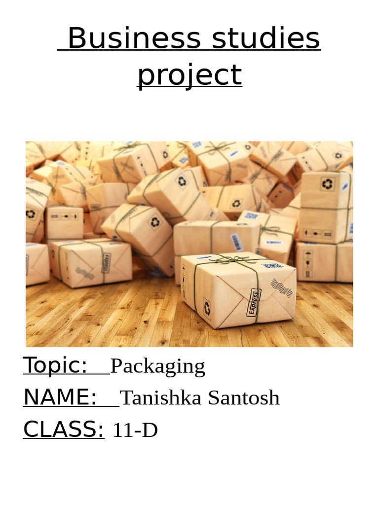 Comprehensive Guide to Packaging Types | PDF | Recycling | Product ...