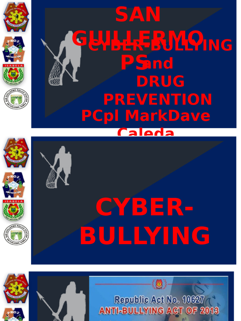 Cyberbullying and Drug Prevention Guide | PDF | Bullying | Misconduct