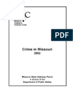 Crime in Missouri: Missouri State Highway Patrol Department of Public Safety