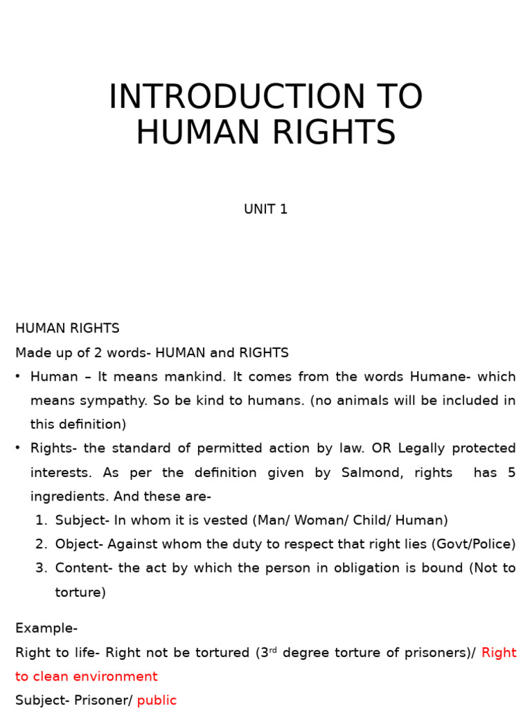 Understanding Human Rights Fundamentals | PDF | Human Rights | Magna Carta