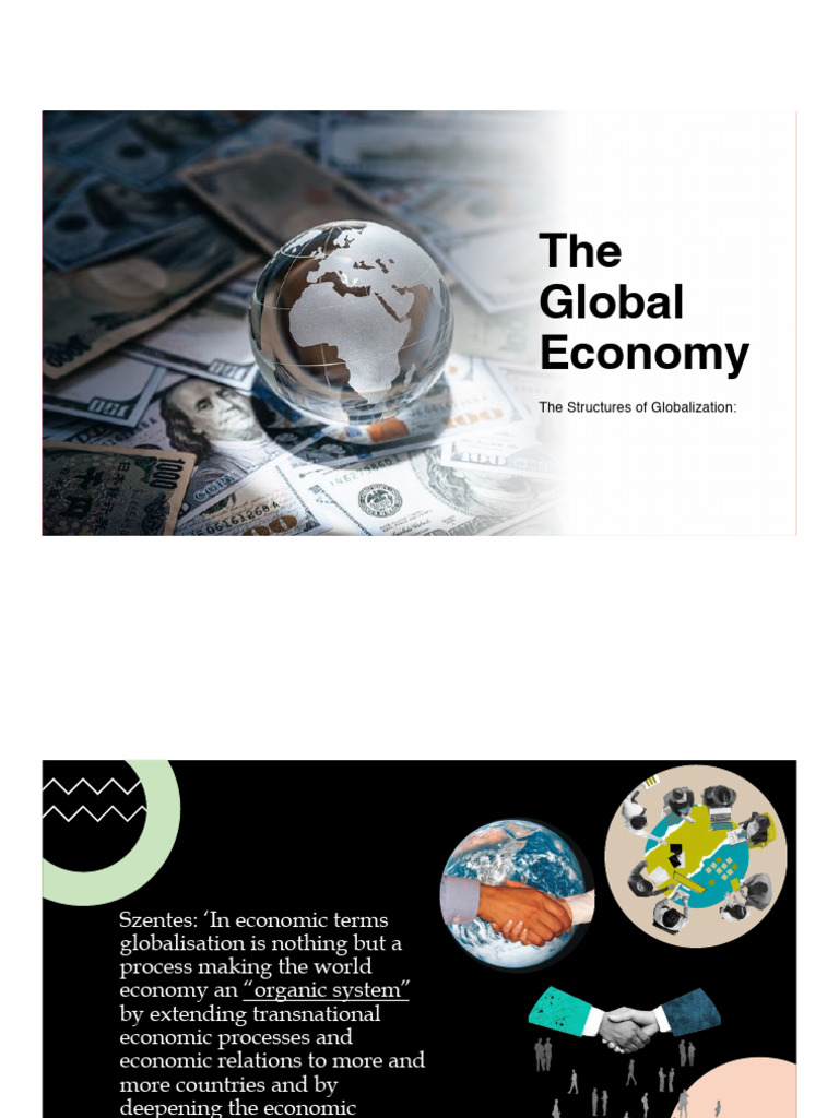 GE3 - The Global Economy | PDF | World Systems Theory | Economies