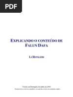 Explicando o Conteudo Do Falun Dafa