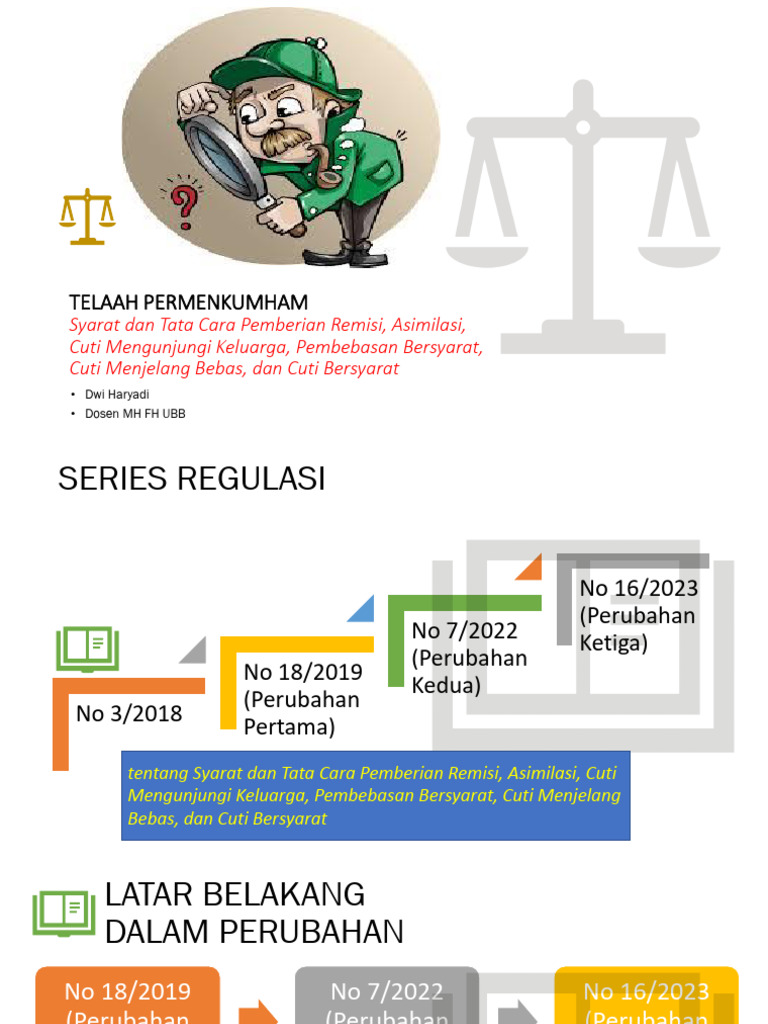 Perubahan Permenkumham Remisi 2023 | PDF