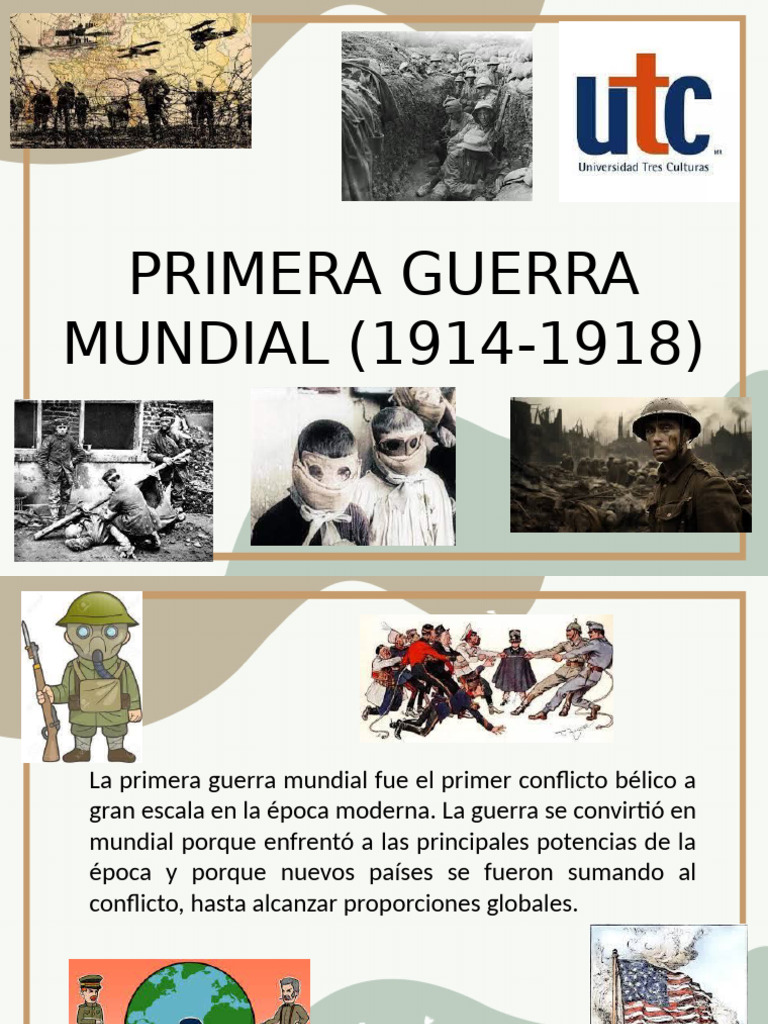 Causas y Consecuencias de la Primera Guerra Mundial | PDF | Austria ...