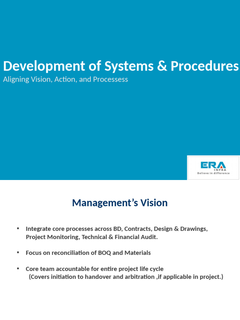 System Procedures Development | PDF | Project Management | Business