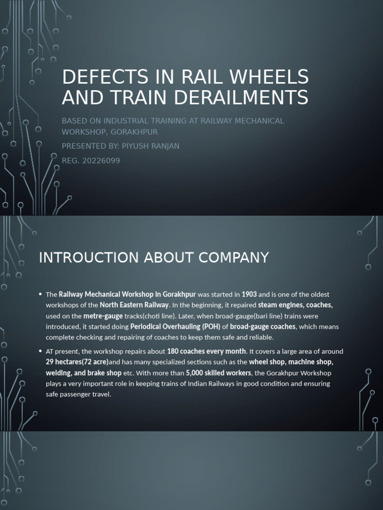 Rail Wheel Defects and Derailment Analysis | PDF | Mechanical ...