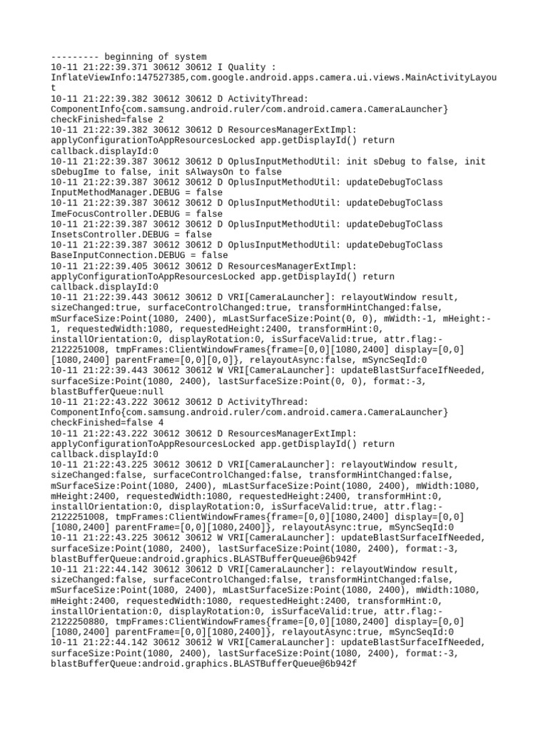 Log Cat 1760197972593 | PDF | Computer Engineering | Software Engineering
