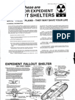 Plans For Expedient Fallout Shelters