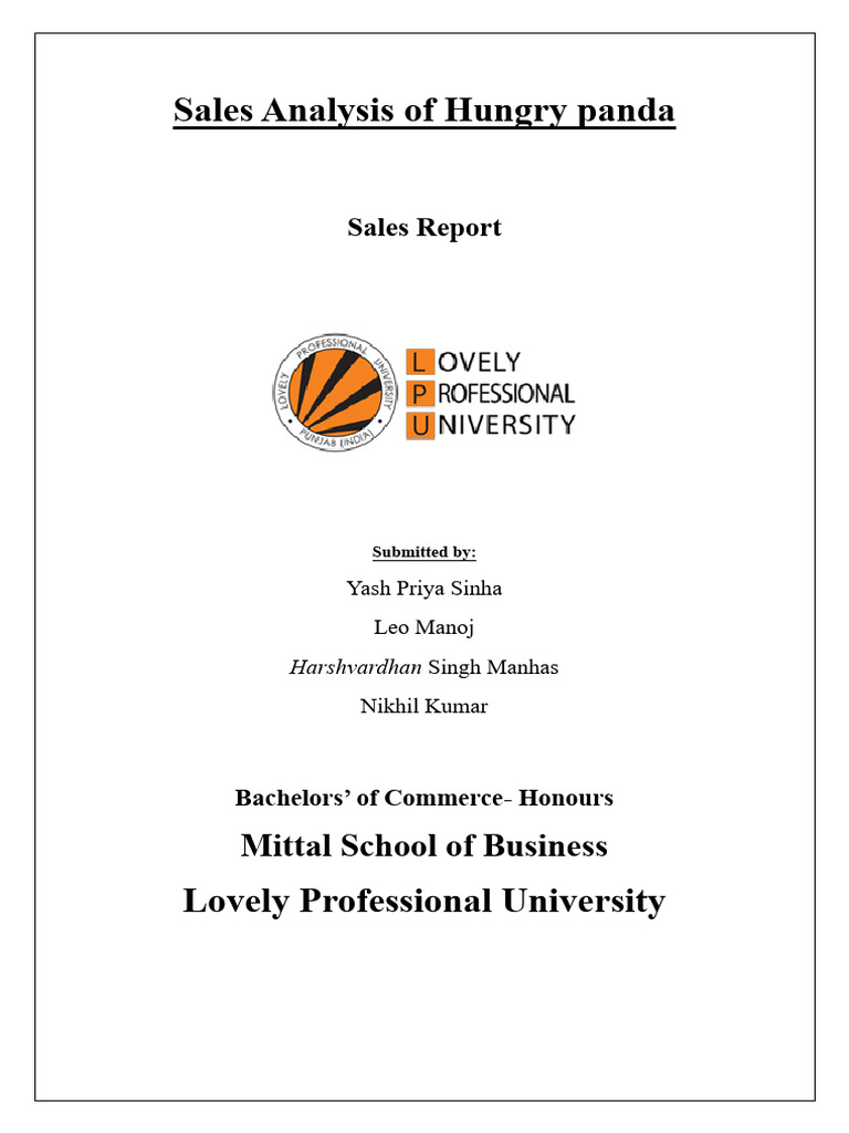 BA Report | PDF | Marketing | Consumer Behaviour