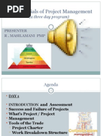 Project Management Slides(1 3day Program)