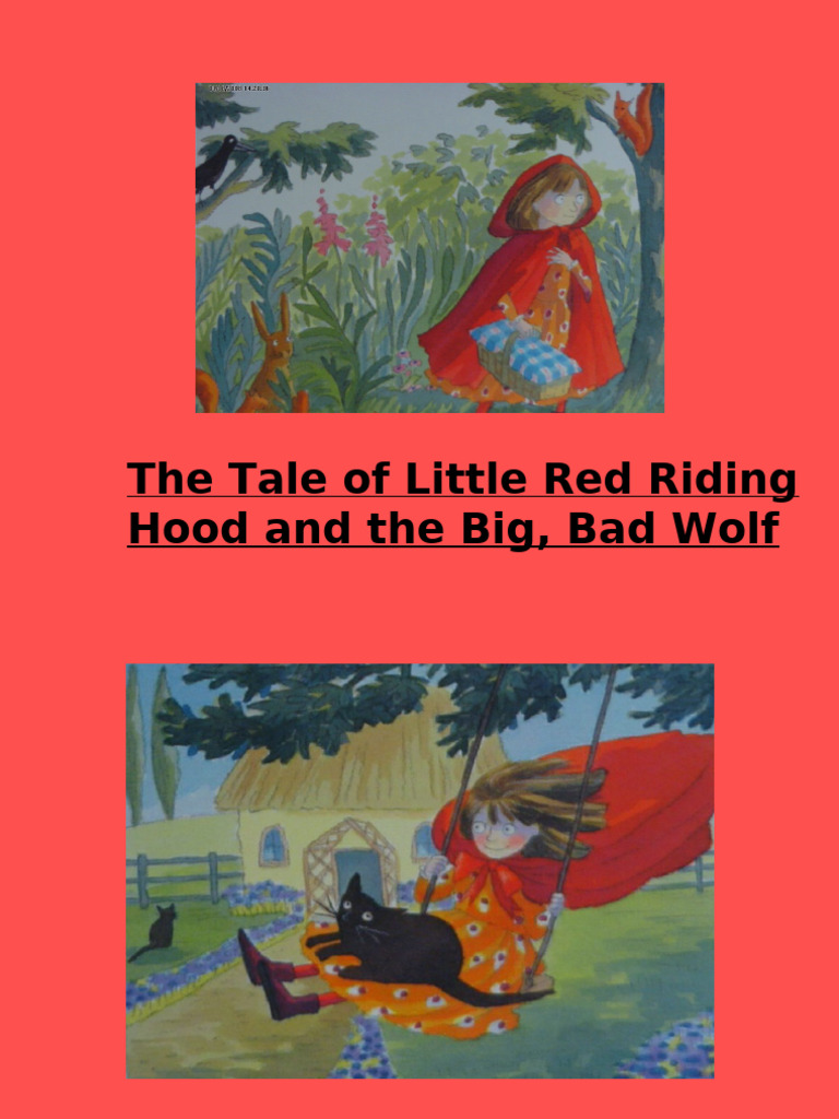 Little Red Riding Hood's Adventure | PDF