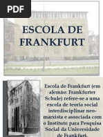 Apresentação Escola de Frankfurt