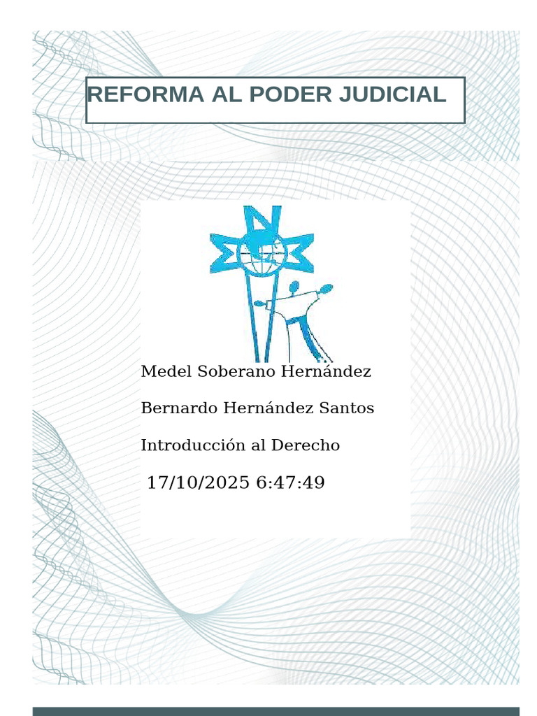Reforma Judicial en México: Claves y Desafíos | PDF | Juez | Constitución