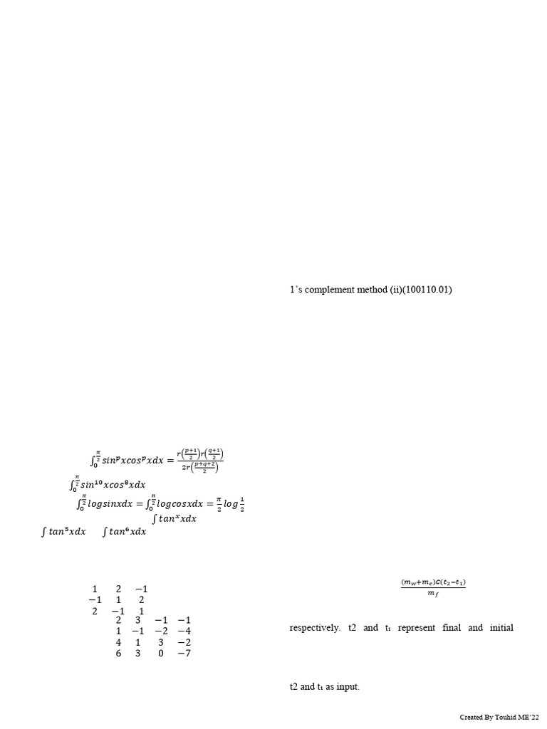 Casting and Mathematics Concepts Overview | PDF | Pi | Tangent