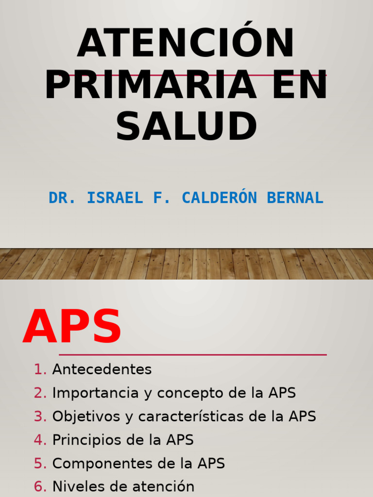 Importancia de la Atención Primaria en Salud | PDF | Educación para la ...