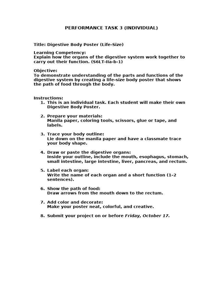 Science Performance Task 3-QUARTER 2 | PDF