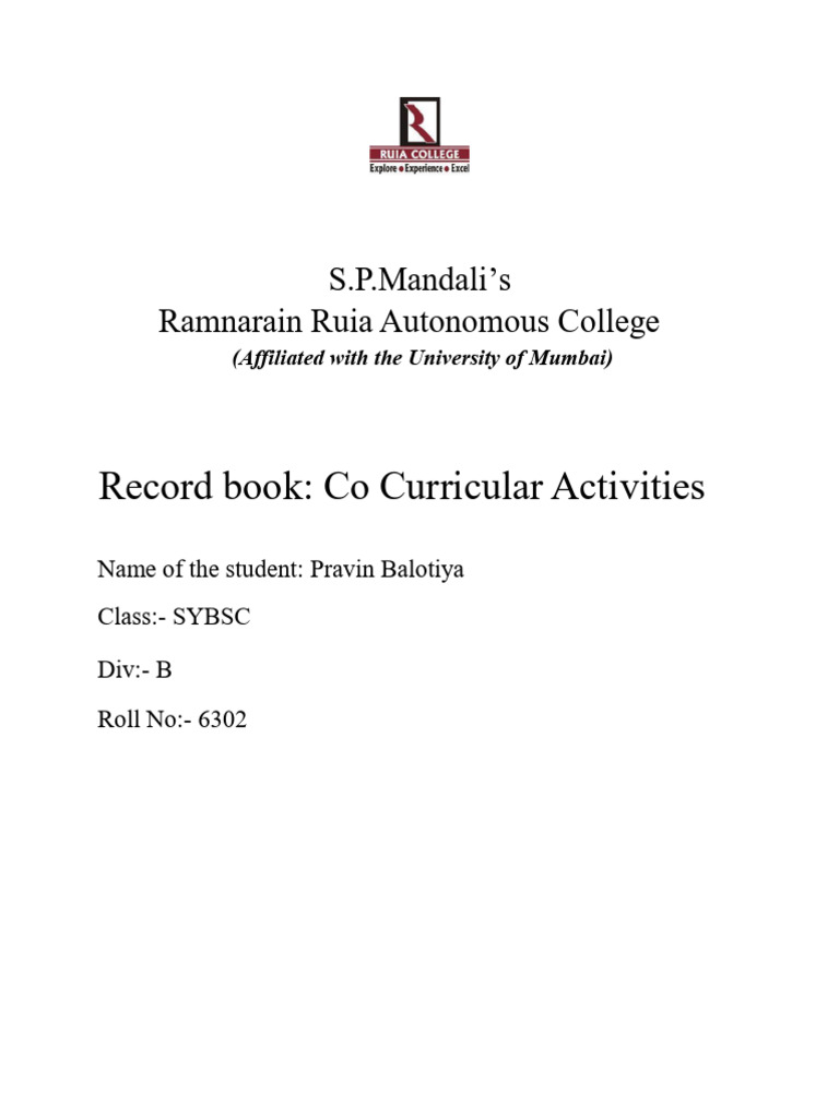CC Diary (SEM 3) | PDF