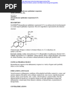 Dexatrol Eye/Ear Drops Overview | PDF | Diseases And Disorders ...