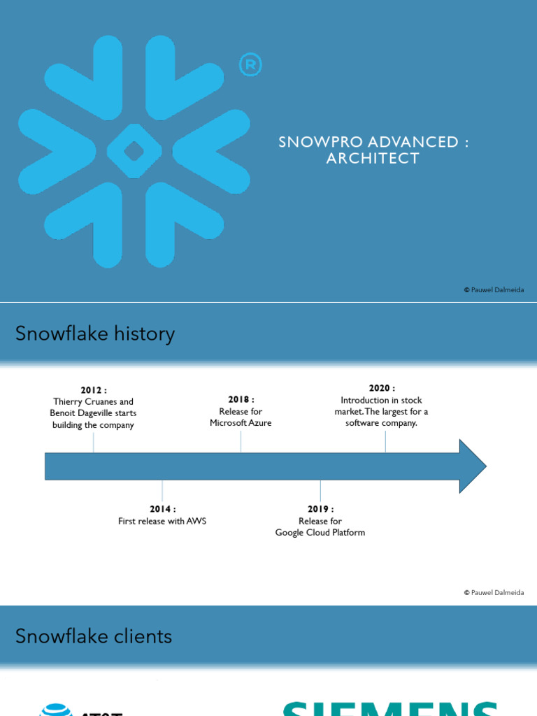 Snowflake Architecture and Account Management | PDF | Cloud Computing ...