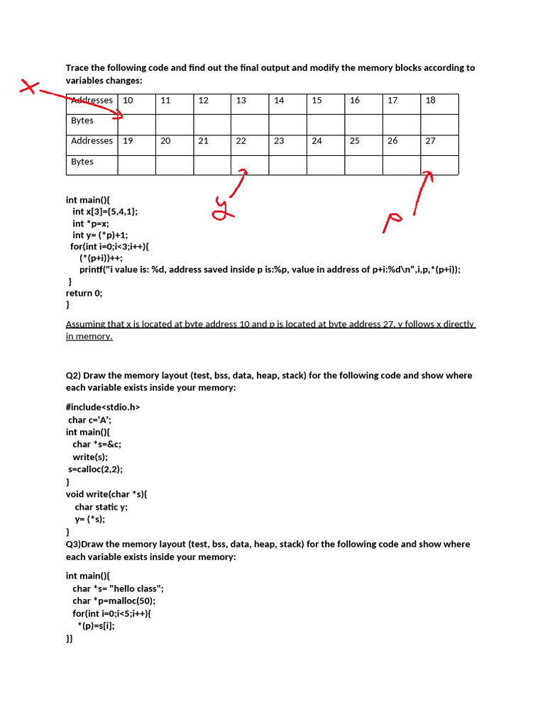 C Pointers Ex2 | PDF