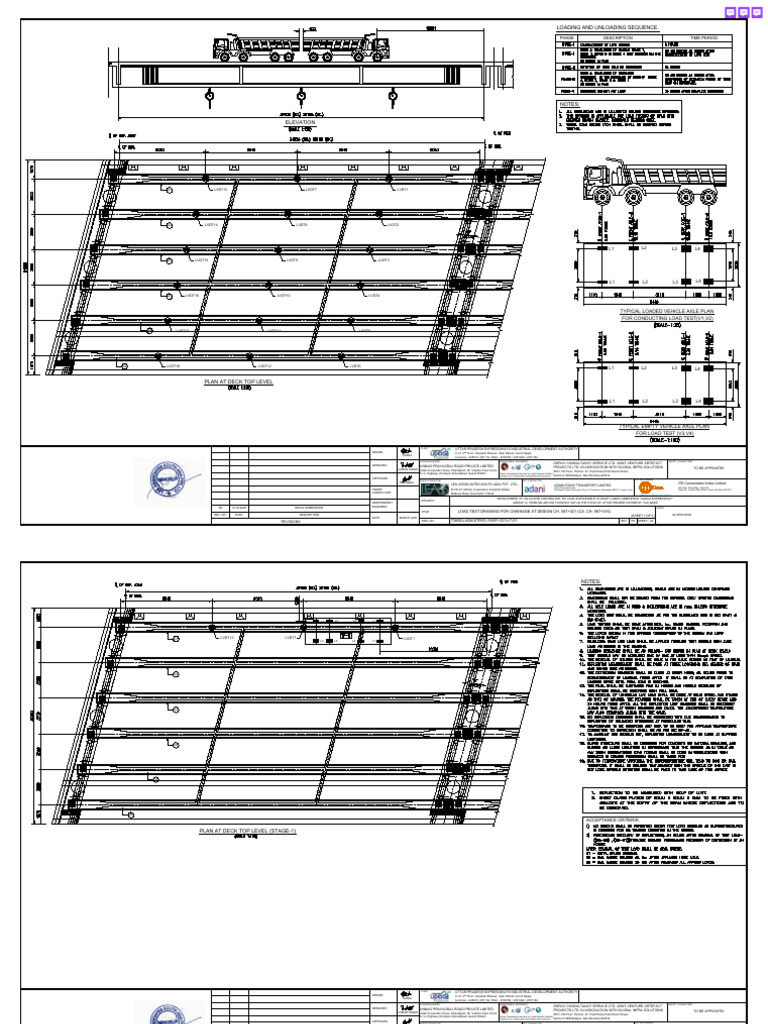Load Test Drawing-587+326 (36.158) | PDF | Economy Of India | Companies