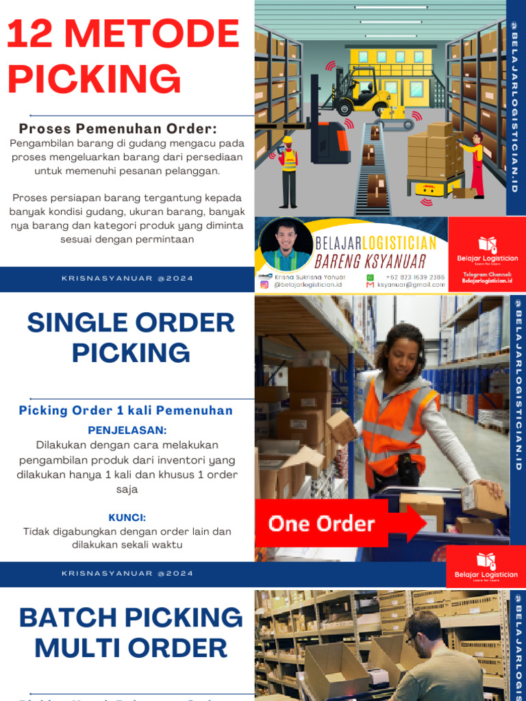 12 Metode Picking Order Efisien | PDF