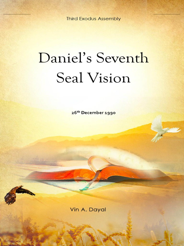 1990-1226 Daniel’s Seventh Seal Vision | PDF | Book Of Daniel | God The
