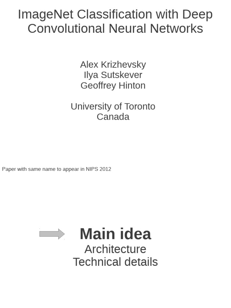 ImageNet Classification with CNNs | PDF | Applied Mathematics ...