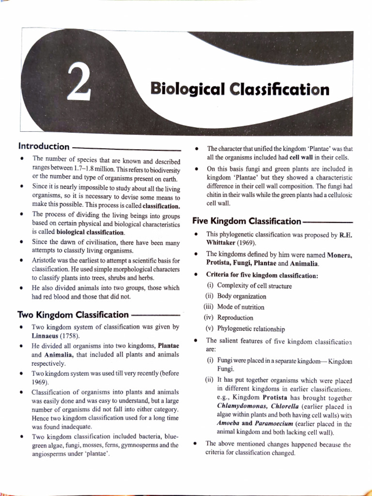 Understanding Biological Classification | PDF | Plants | Fungus