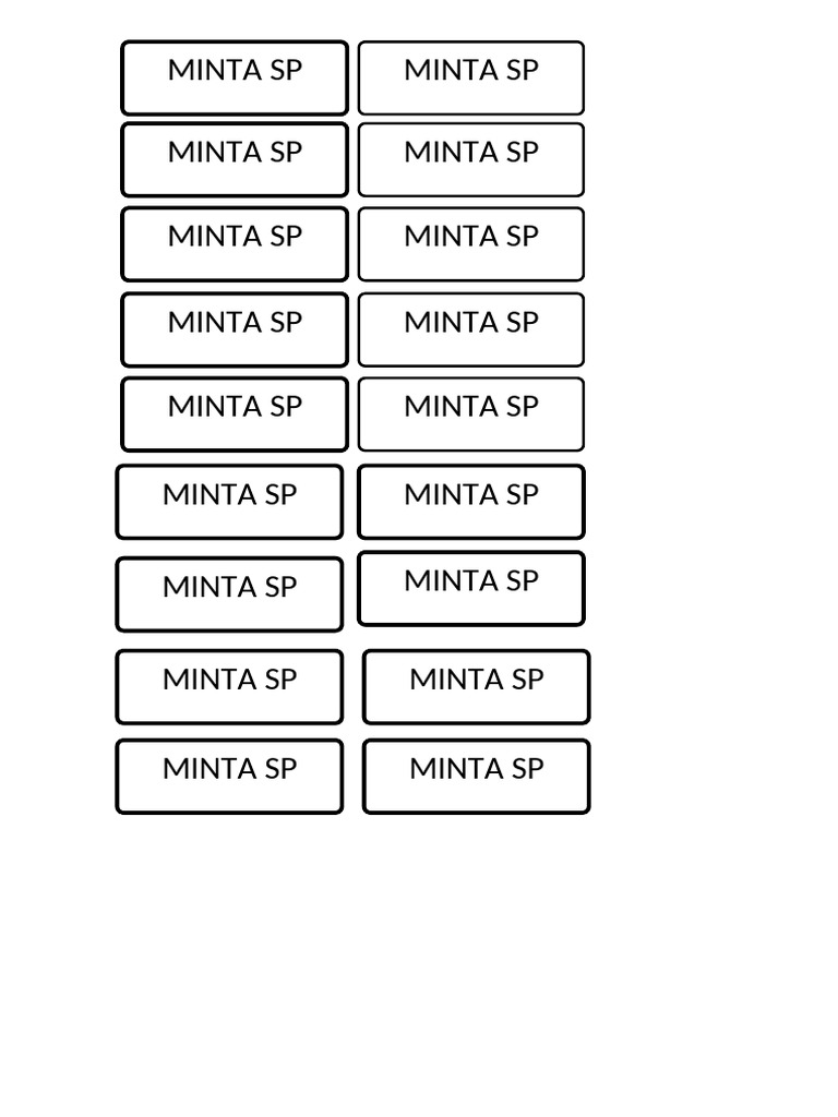 Minta SP 2 | PDF