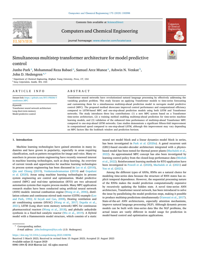 Simultaneous Multistep Transformer | PDF | Applied Mathematics ...