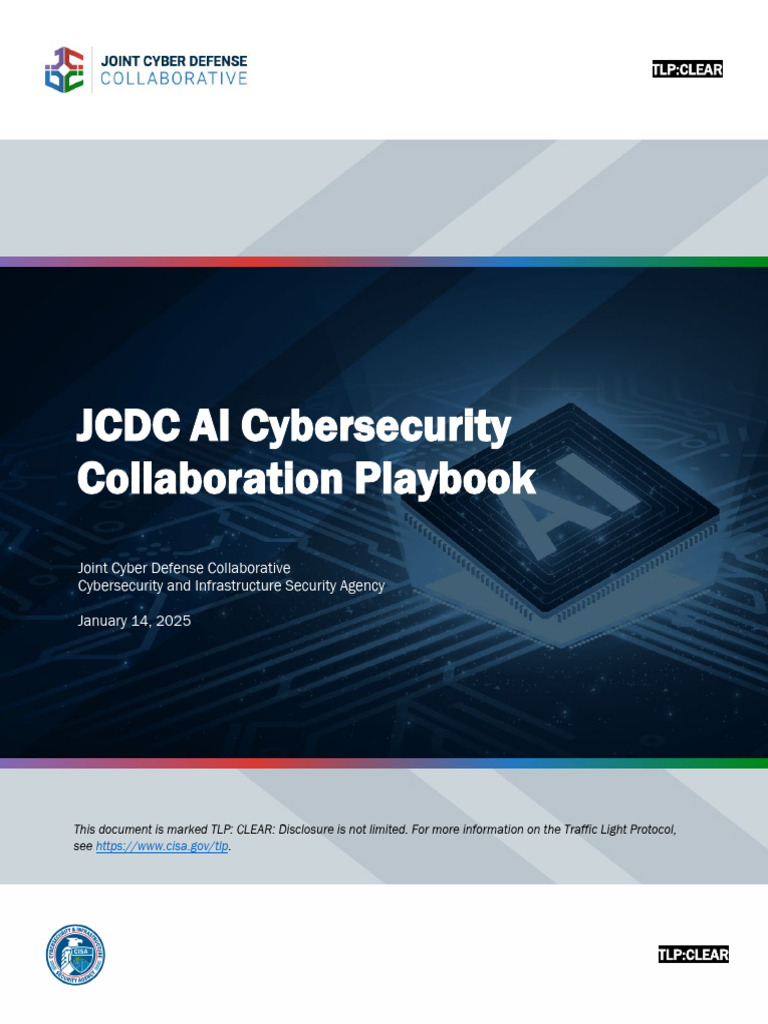 AI Cybersecurity Collaboration Playbook | PDF | Security | Computer ...