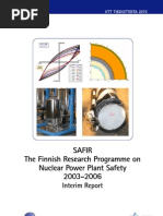 Download SAFIRThe Finnish Research Programme OnNuclear Power Plant Safety2003-2006Interim Report by Enformable SN93430226 doc pdf