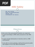 MRI Safety Zones Explained | PDF | Magnetic Resonance Imaging | Risk
