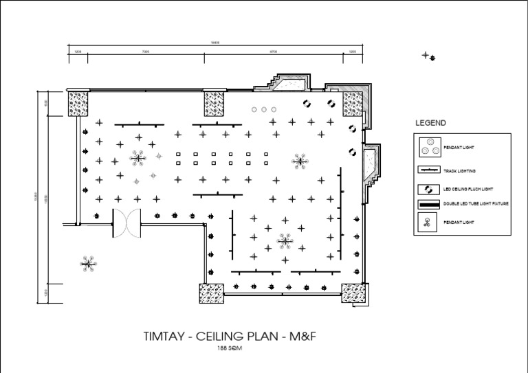 Timtay - Ceiling Plan - M&F: Legend | PDF